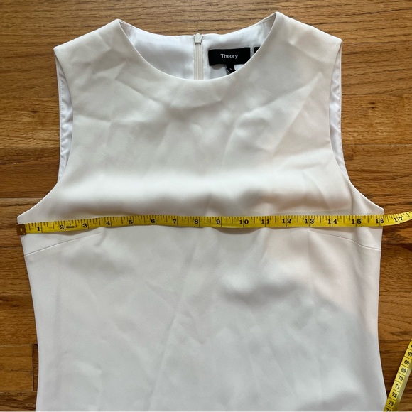 Theory Easy Shift Dress in Admiral Crepe - Picture 6 of 12